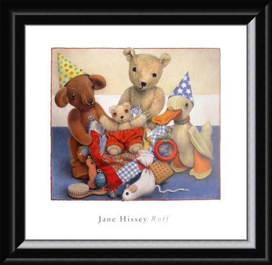 Framed Framed Party Hats - Jane Hissey