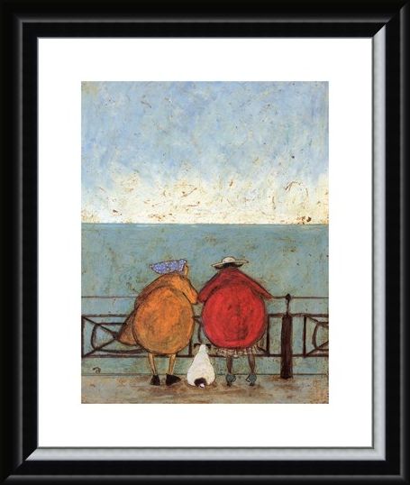 Framed Framed Doris Earwigging - Sam Toft