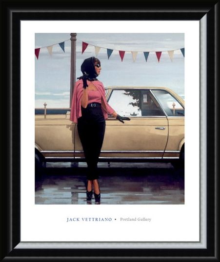 Framed Framed Suddenly One Summer - Jack Vettriano