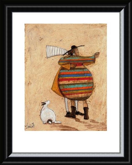 Framed Framed Dancing Cheek to Cheeky - Sam Toft