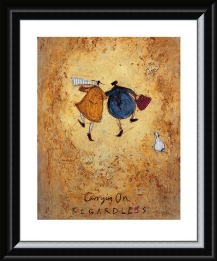Framed Framed Carrying On Regardless - Sam Toft