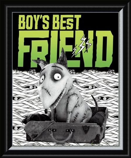 Framed Framed Boy's Best Friend - Tim Burton's Frankenweenie