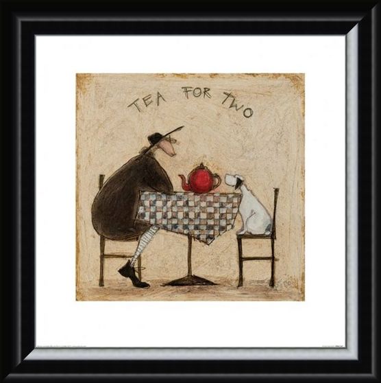 Framed Framed Tea for Two - Sam Toft