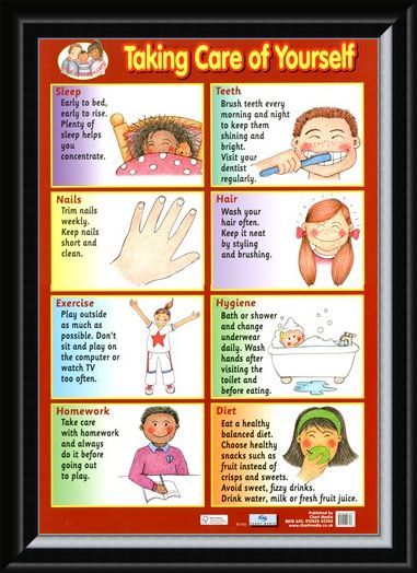 Framed Framed Taking Care of Yourself - A Healthy Lifestyle