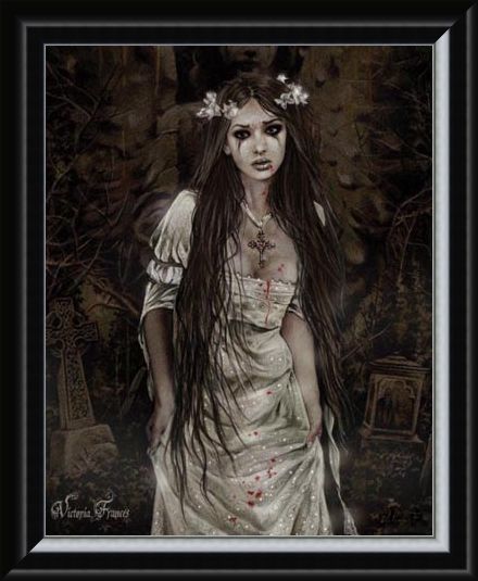 Framed Framed Anatheme The Vampire - Victoria Frances