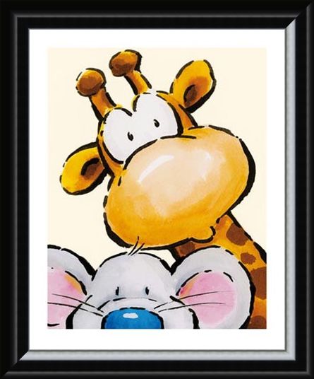 Framed Framed Funny Friends I - Jean Paul