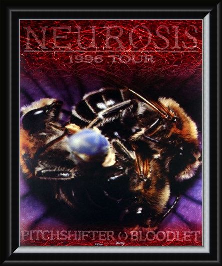 Framed Framed Neurosis 1996 Tour - Frank Kozik