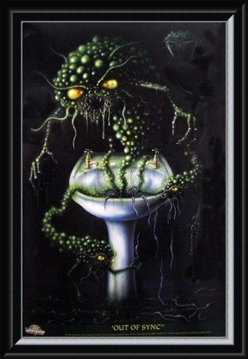 Framed Framed Out of Sync - The Art of Danny Flynn
