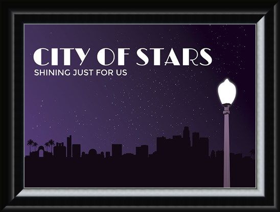 Framed Framed Shining Just For Us - City of Stars