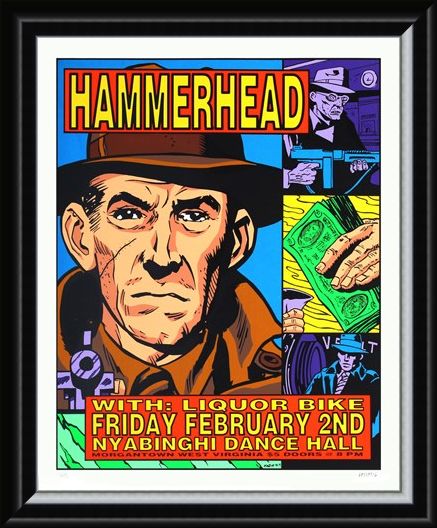 Framed Framed Hammerhead - Frank Kozik
