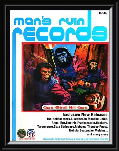 Framed Framed Ape Shall Kill Ape - Frank Kozik