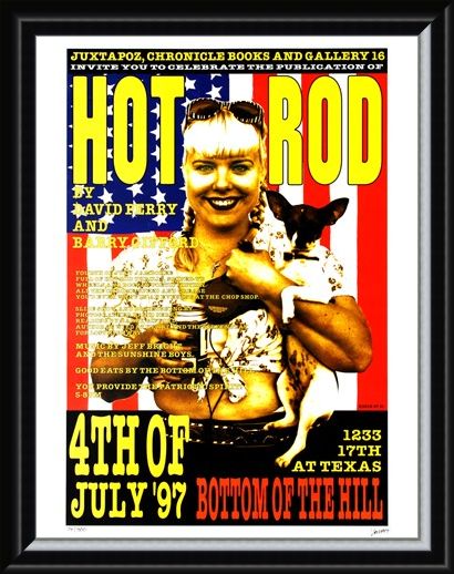 Framed Framed Hot Rod - Frank Kozik