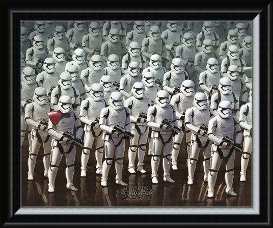 Framed Framed Stormtrooper Elite Army - Star Wars Episode VII