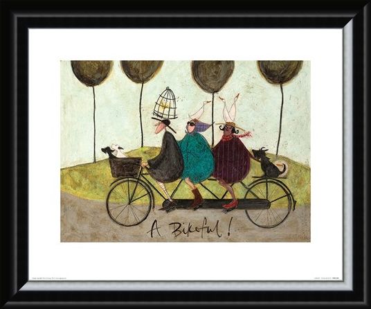 Framed Framed A Bikeful! - Sam Toft
