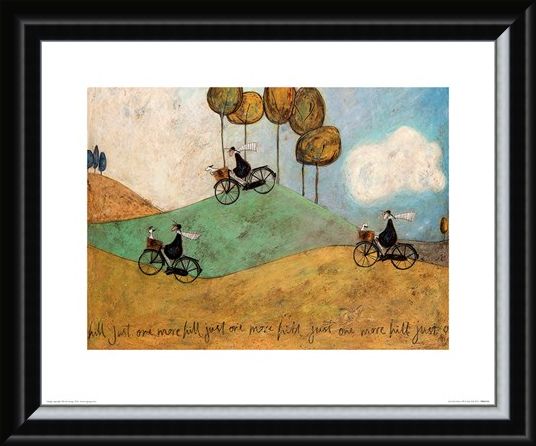 Framed Framed Just One More Hill - Sam Toft