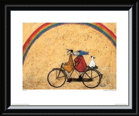 Framed Framed Somewhere Under A Rainbow - Sam Toft