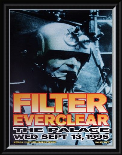 Framed Framed Filter supported by Everclear - Frank Kozik