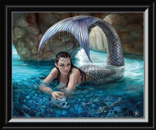 Framed Framed Hidden Depths - Anne Stokes