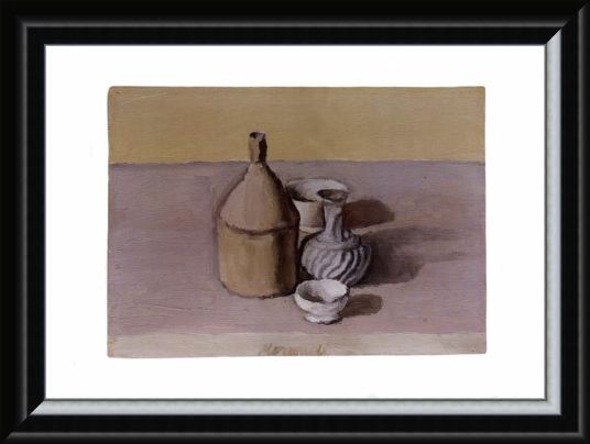 Framed Framed Flagon - Giorgio Morandi