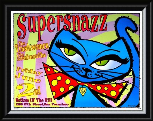 Framed Framed Supersnazz - Frank Kozik