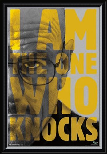 Framed Framed I Am The One Who Knocks - Breaking Bad