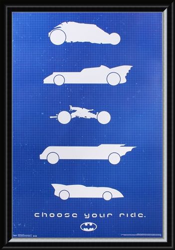Framed Framed Choose Your Ride - Batman