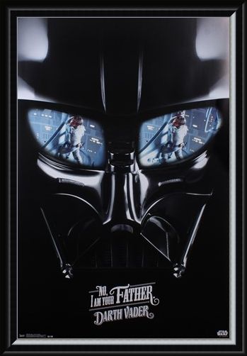 Framed Framed Darth Vader - I Am Your Father - Star Wars