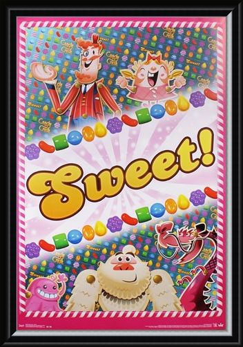 Framed Framed Sweet! - Candy Crush