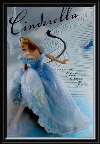 Framed Framed When The Clock Strikes Twelve - Cinderella