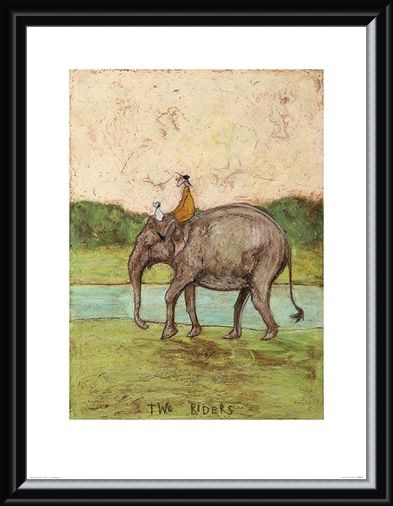 Framed Framed Two Riders - Sam Toft