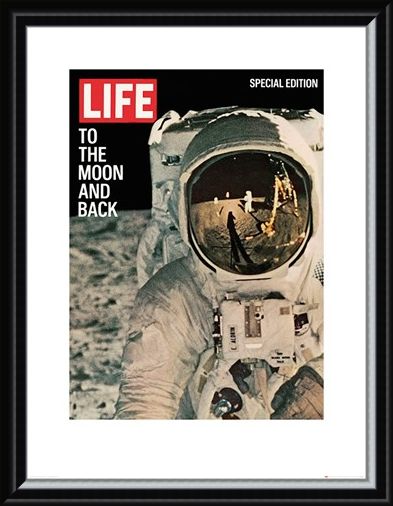 Framed Framed Life Cover - To the Moon and Back - Time Life