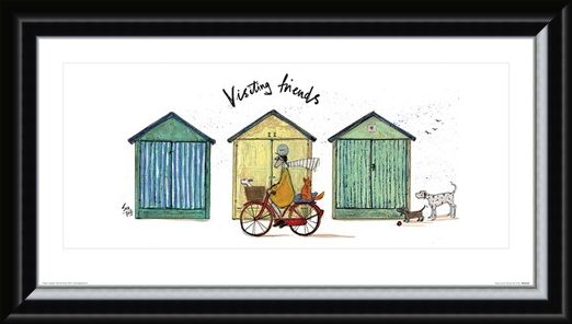Framed Framed Visiting Friends - Sam Toft