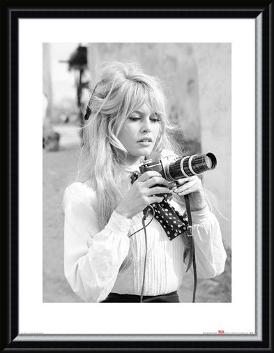 Framed Framed Brigitte Bardot - Camera - Time Life