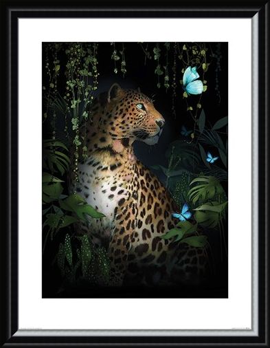 Framed Framed Leopard - Summer Thornton