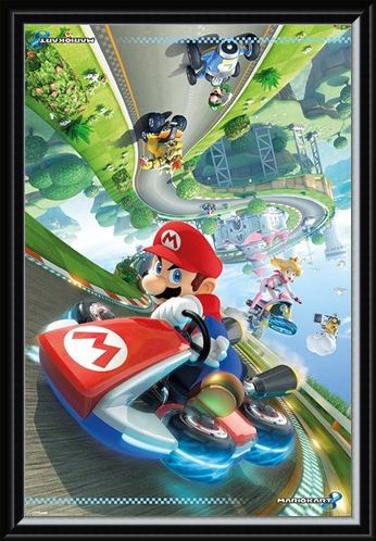Framed Framed Flip - Mario Kart 8