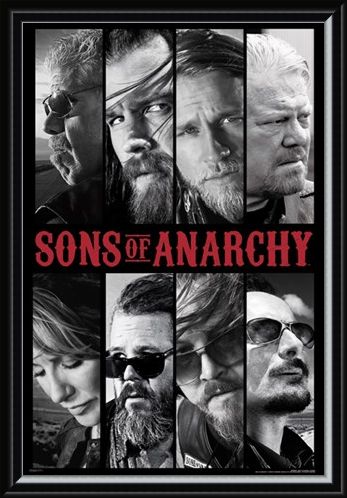 Framed Framed Sons of Anarchy Collage - TV Show