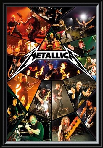 Framed Framed Live Montage - Metallica