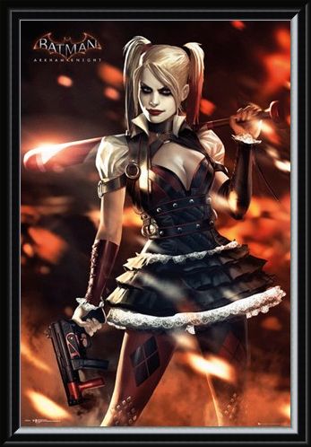 Framed Framed Harley Quinn - Batman Arkham Knight