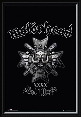 Framed Framed XXXX - Motorhead Bad Magic