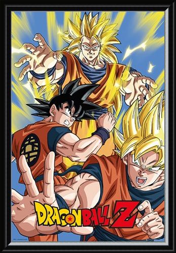 Framed Framed Super Saiyan Goku - Dragon Ball Z
