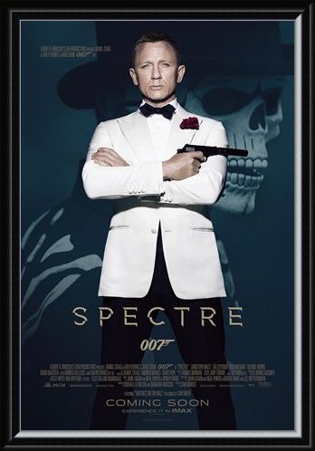Framed Framed Spectre Skull - James Bond