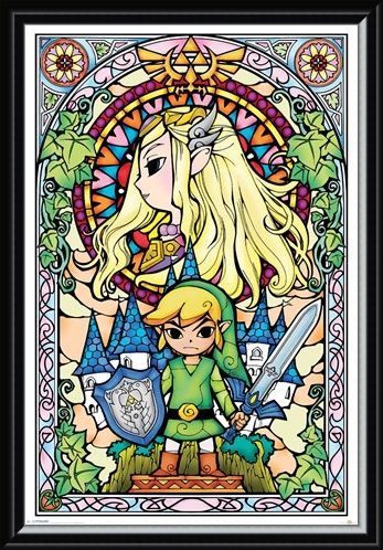 Framed Framed Holy Hyrule - The Legend Of Zelda