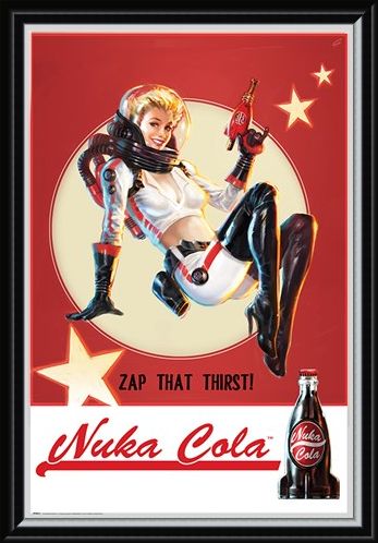 Framed Framed Zap That Thirst Nuka Cola - Fallout 4