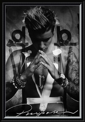 Framed Framed Purpose - Justin Bieber