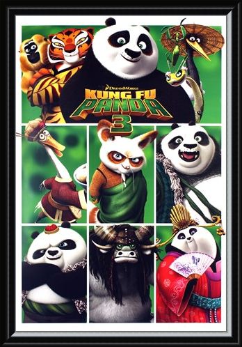 Framed Framed A Martial Arts Masterpiece - Kung Fu Panda 3