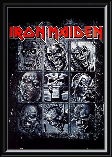 Framed Framed Nine Eddies - Iron Maiden
