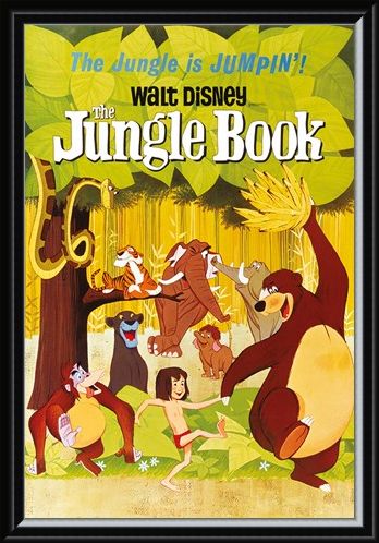 Framed Framed The Jungle Is Jumpin - Walt Disney The Jungle Book