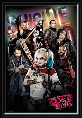 Framed Framed In Squad We Trust - Suicide Squad