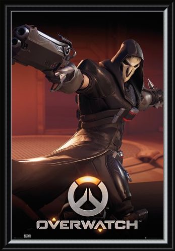 Framed Framed The Reaper - Overwatch