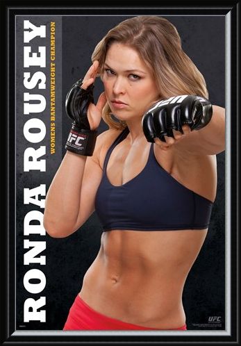 Framed Framed Ronda Rousey - UFC